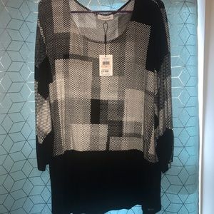 Abstract Calvin Klein Blouse